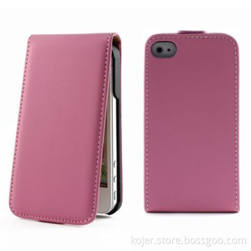 PU Cellphone Cases with Plastic Shell Inside for Precise Shape Fitting, Suitable for iPhone 4S